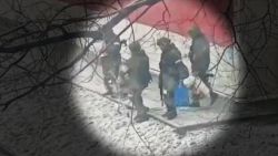russian troops kherson ukraine social video