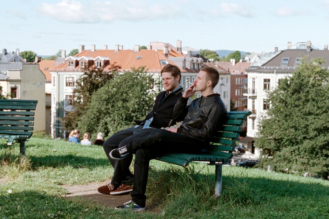 Hans Olav Brenner and Anders Danielsen Lie
as Thomas and Anders in Joachim Trier's "Oslo, August 31st."