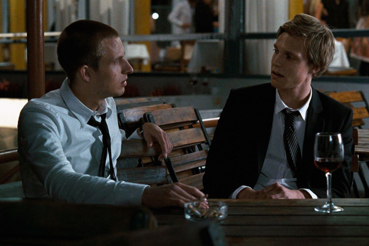 Anders Danielsen Lie and Espen Klouman-Høiner as the authors in Trier's breakthrough movie "Reprise." "We (Trier and co-writer Eskil Vogt) were equally anxious, not only to be successful, but what if we lost our friendship? All of those anxieties fueled that film," said Trier.