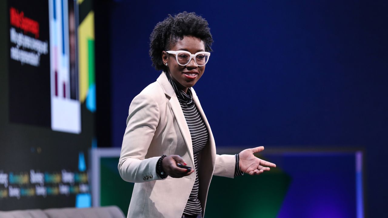 Joy Buolamwini, founder and executive director of Algorithmic Justice League, was one of many privacy and online rights advocates urging the IRS to abandon a plan to use facial-recognition for verifying users of its website.