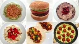 Healthy meals prepared by Lisa Drayer