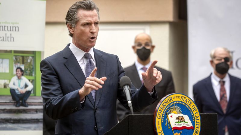 California Gov. Gavin Newsom unveils new mental health plan to tackle ...