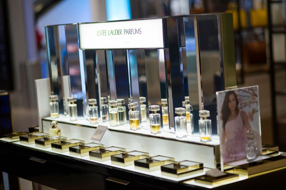 Estée Lauder said demand for prestige fragrances is being driven by consumers wanting a little bit of luxury in their lives.
