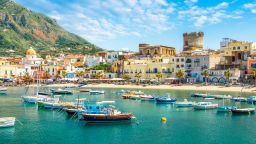 Landscape with Forio, Ischia island, Italy