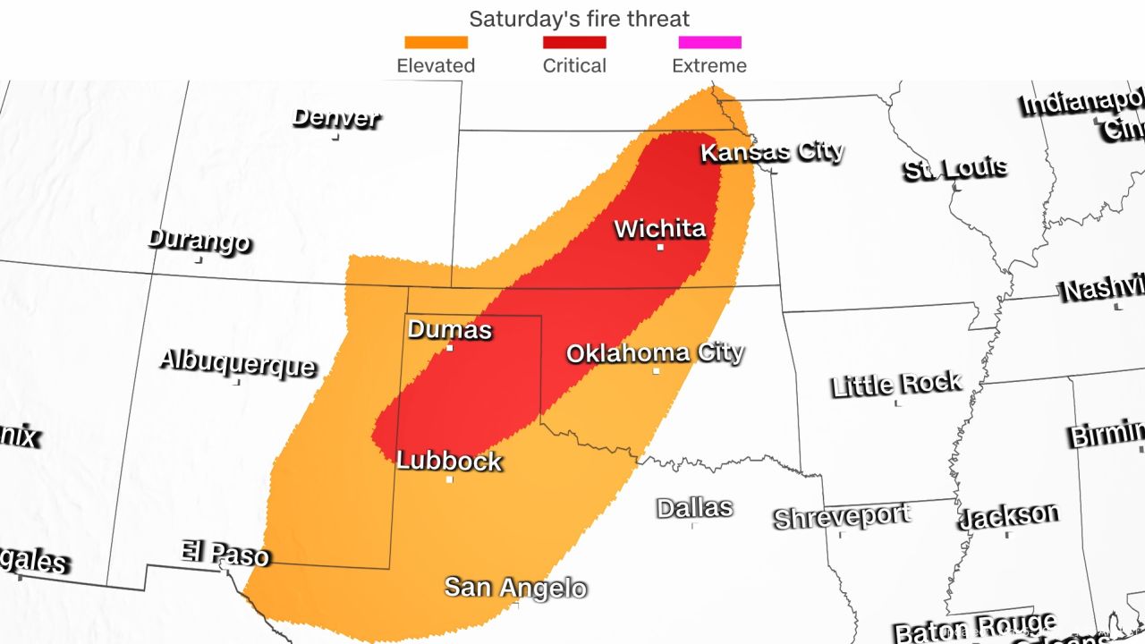 weather fire weather outlook saturday 03052022