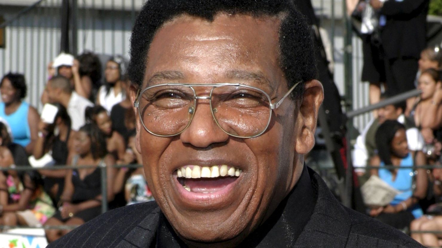 Johnny Brown arrives at the BET Comedy Awards in Pasadena, California, in 2004.