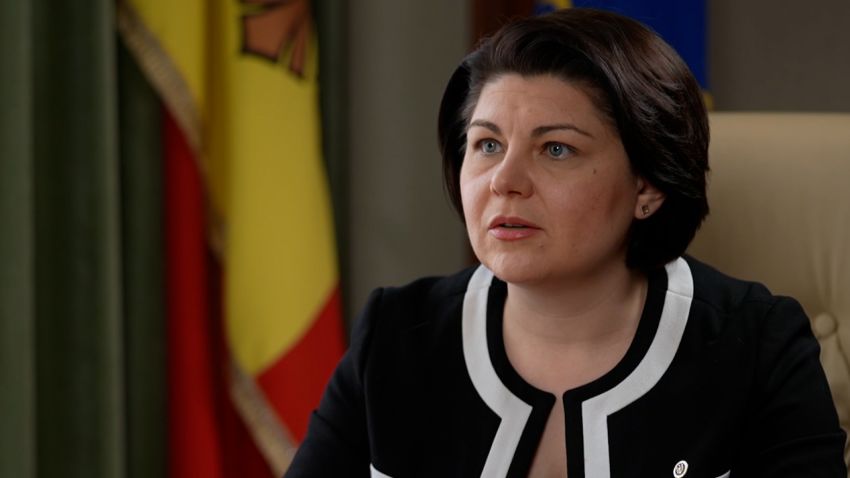 Moldova Prime Minister Natalia Gavrilița