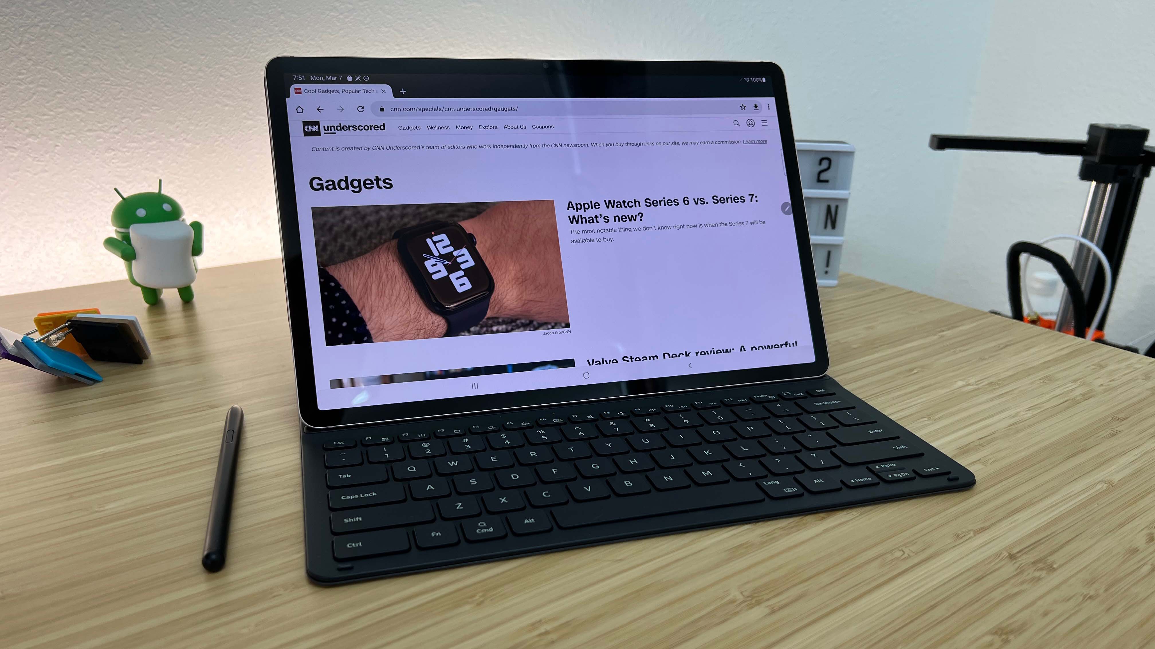 sessie Belang Roman Samsung Galaxy Tab S8+ review: A great tablet for everyday use, but Android  isn't ready for the big screen | CNN Underscored