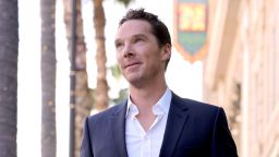 Benedict Cumberbatch attends the Hollywood Walk of Fame Star Ceremony on February 28, 2022 in Hollywood, California. 