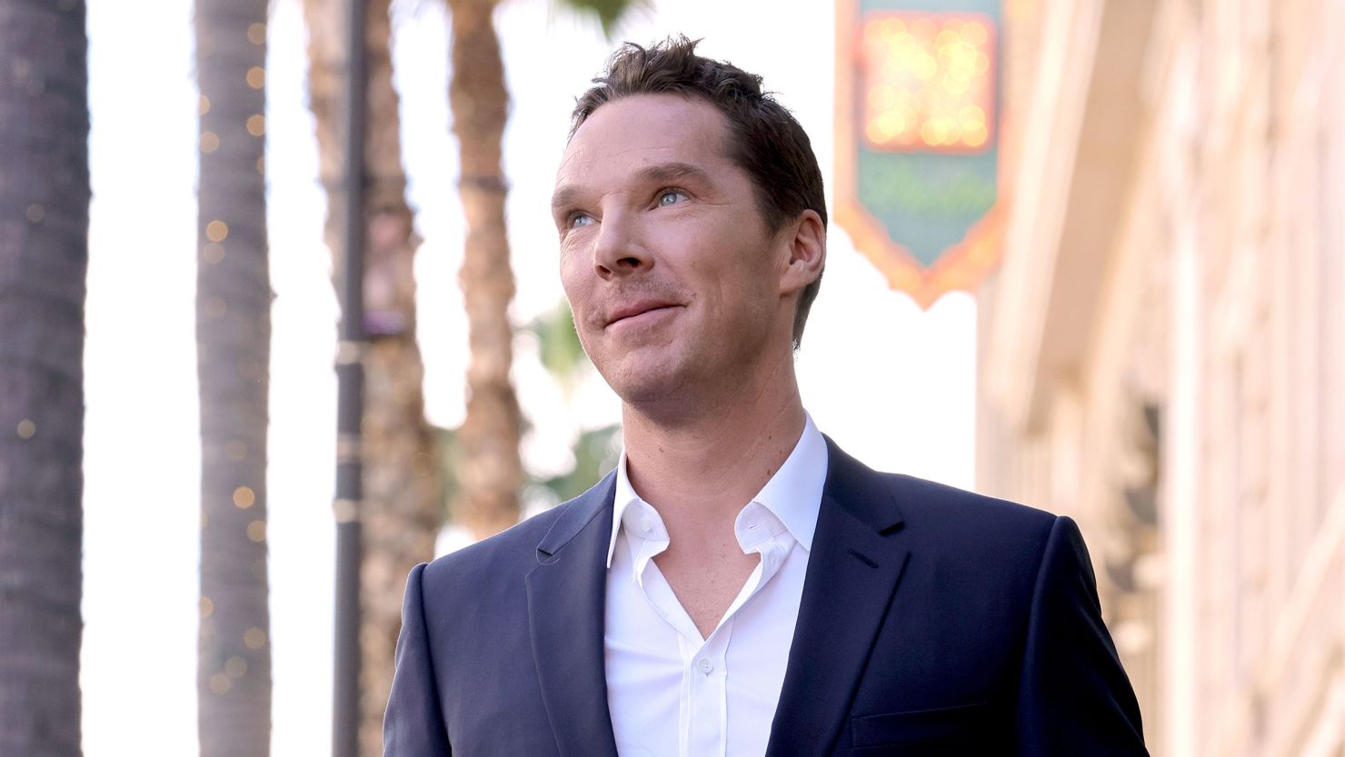 Benedict Cumberbatch, seen here attending the Hollywood Walk of Fame Star Ceremony on February 28, 2022 in Hollywood, California, thinks films like "Power of the Dog" have thee power to create change and conversation.