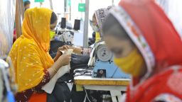 women garment workers RESTRICTED