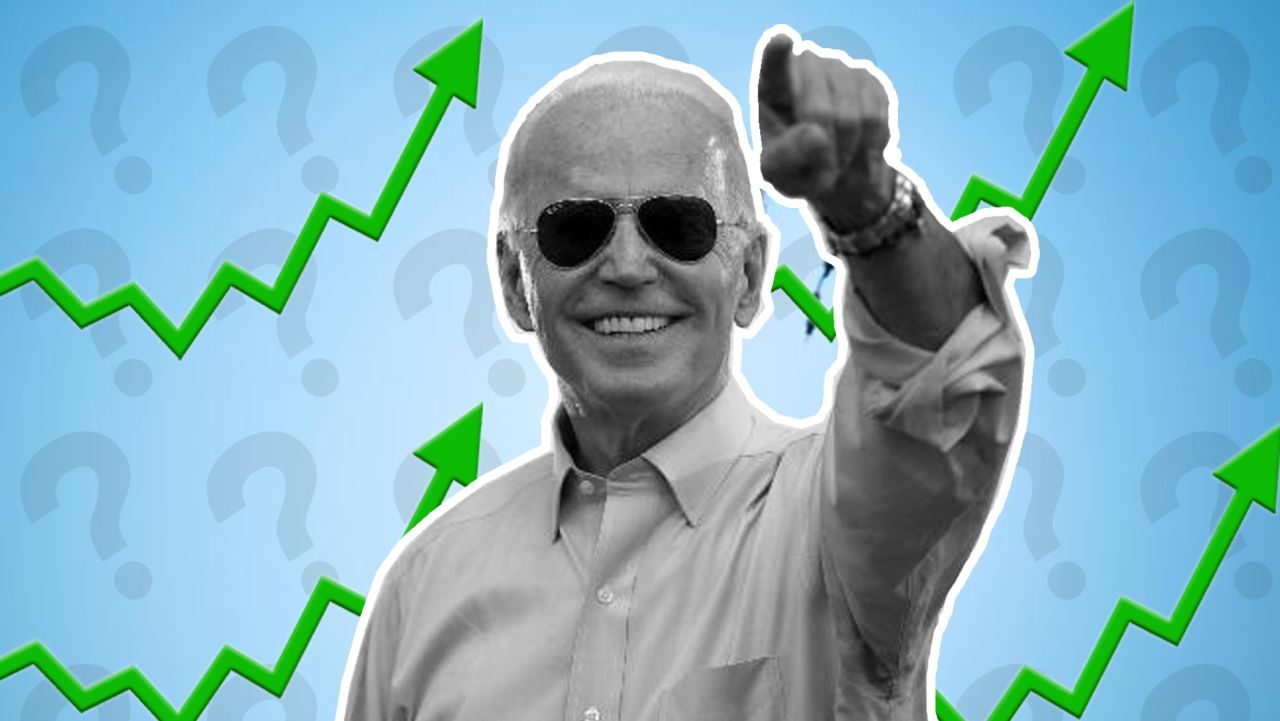 biden rising polls the point