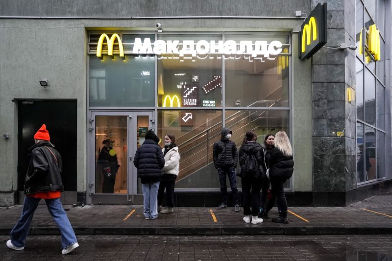 McDonald s is temporarily closing Russian restaurants CNN Business