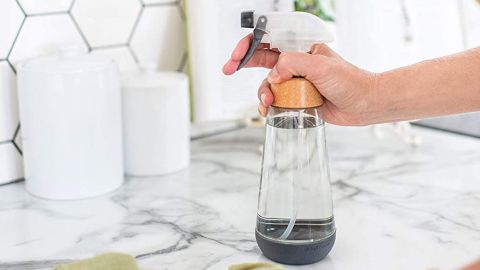 Full Circle Service Multi-Use Refillable Glass Spray Bottle