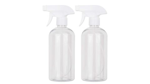 Uujoly Plastic Trigger Spray Bottle, 2-Pack 