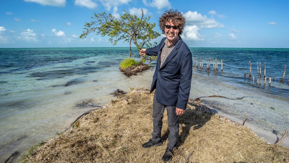 <strong>'I own an island': </strong>"Why wouldn't I invest?" says island shareholder Stephen Rice, who packed quick-drying travel trousers and a suit jacket to look smart for the inaugural tour of Islandia. "I can tell all my friends that I own an island!"
