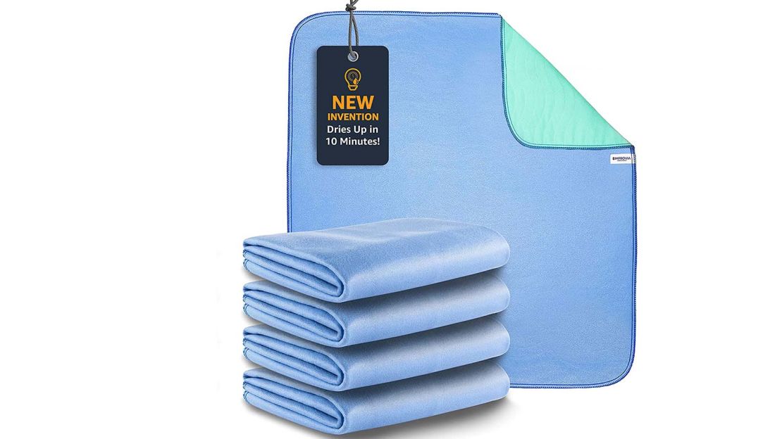 Improvia Washable Underpads, Set of 4