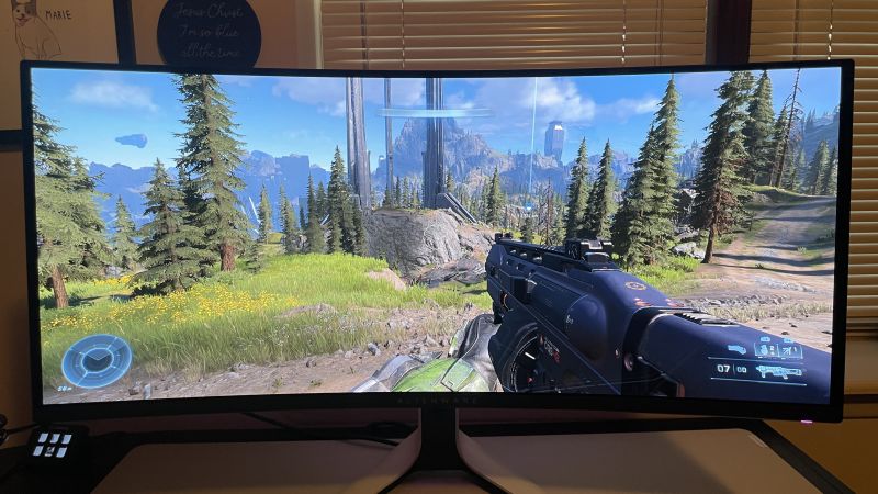 large dual monitors