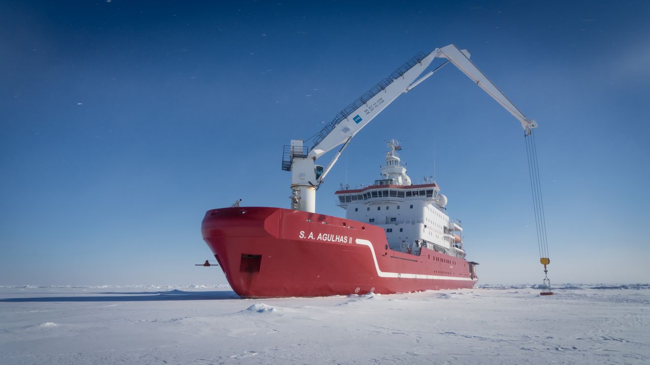 <strong>A century later:</strong> The mission, aptly named Endurance22, headed to the Weddell Sea from Cape Town on board the S.A. Agulhas II logistics vessel. 