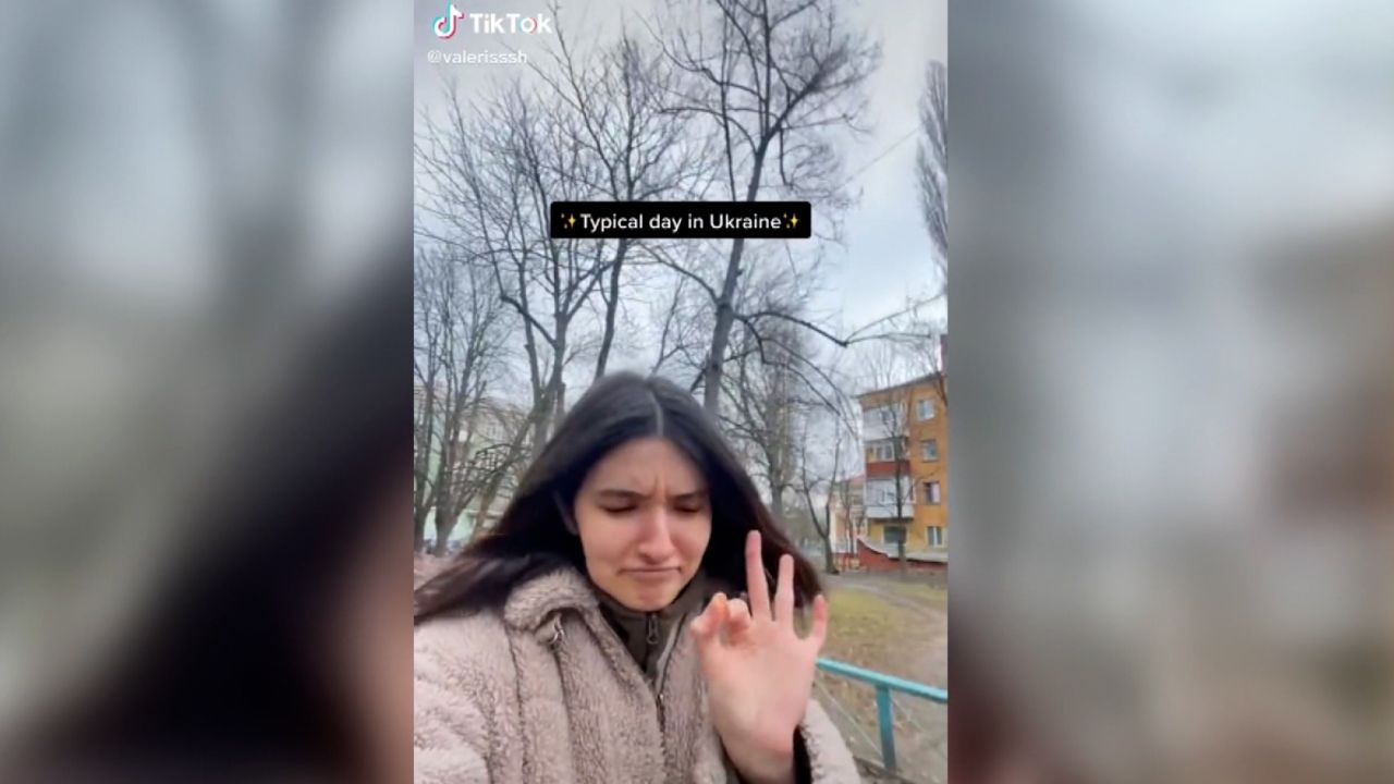 Ukrainian shares life during Russian invasion on TikTok, goes viral