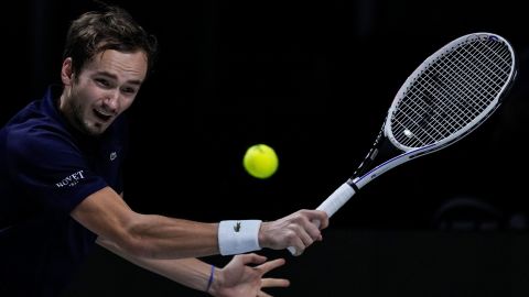 Medvedev was cleared to continue competing.