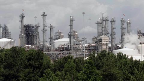 The Chevron Phillips Cedar Bayou petrochemical plant in 2005.