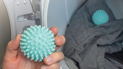 S&T Inc. reusable washer dryer balls, 6 packs 