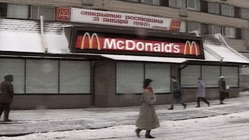 Russia McDonalds Opening Vault 1990