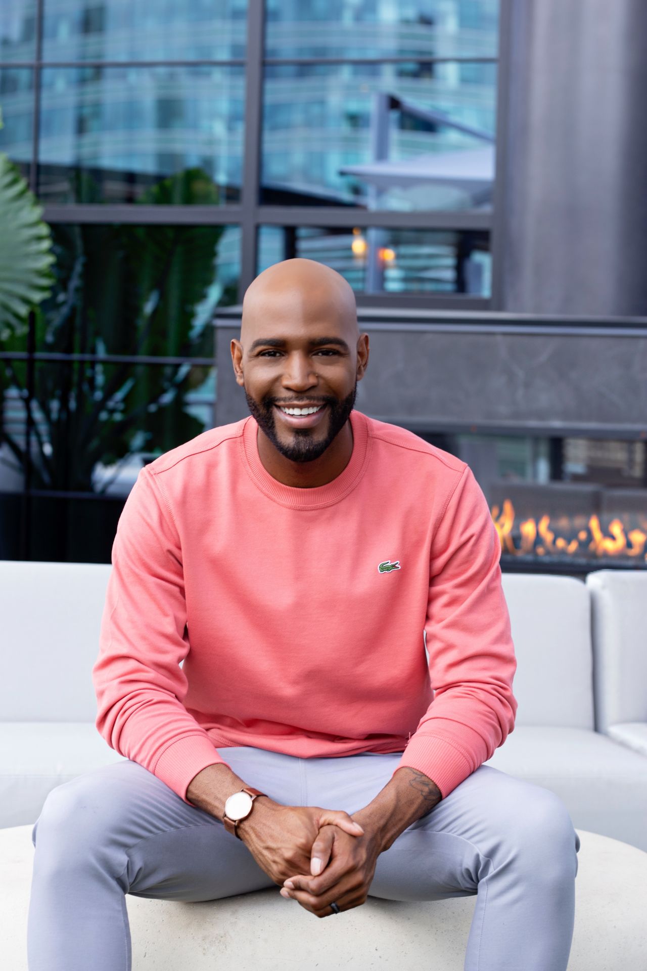 Brown decided to completely shave his head after shooting the second season of "Queer Eye."
