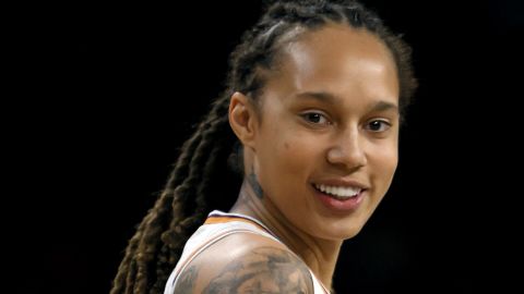 Griner, a two-time Olympic basketball gold medalist and WNBA star, plays for the Russian club UMMC Ekaterinburg during the WNBA offseason.