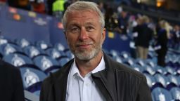 PORTO, PORTUGAL - MAY 29: Roman Abramovich, owner of Chelsea smiles following his team's victory during the UEFA Champions League Final between Manchester City and Chelsea FC at Estadio do Dragao on May 29, 2021 in Porto, Portugal. (Photo by Alexander Hassenstein - UEFA/UEFA via Getty Images)