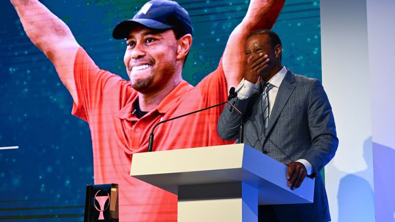 Tiger Woods inducted into the World Golf Hall of Fame | CNN