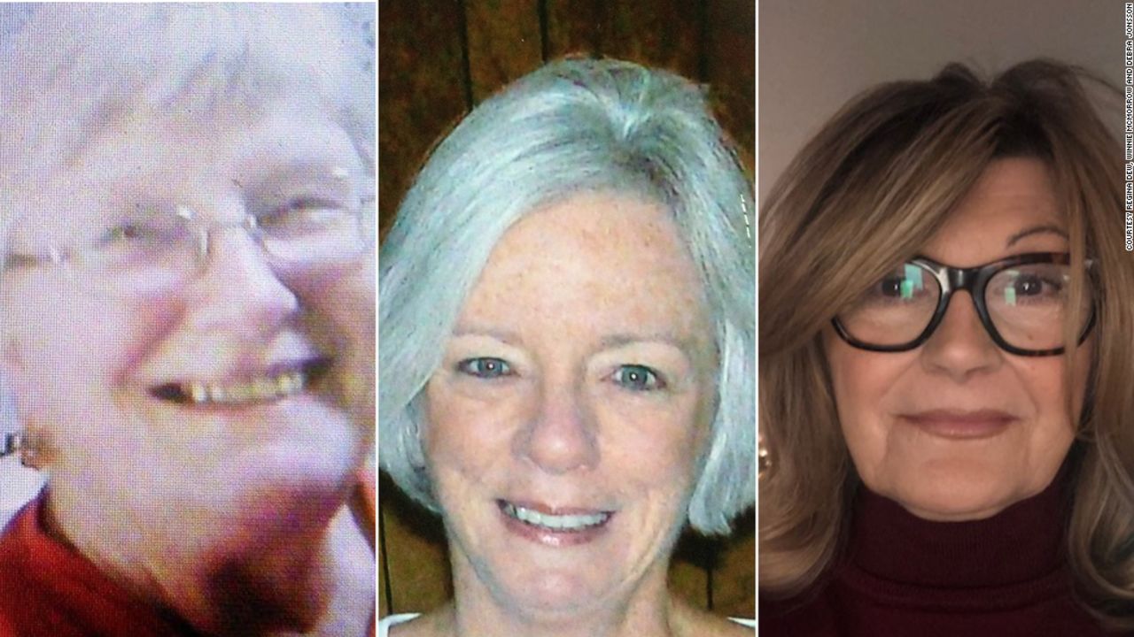 From left to right: Regina Dew, Winnie McMorrow and Debra Jonsson, who met by chance on a Southwest airplane.