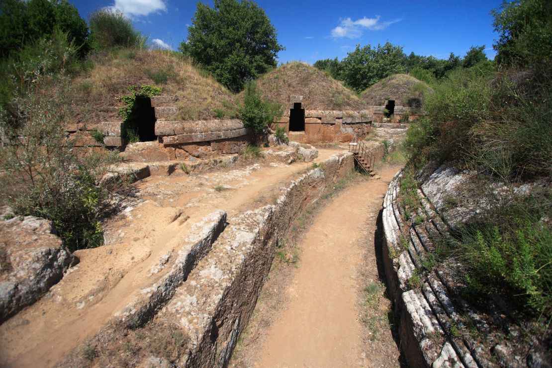 Get married near an Etruscan necropolis at Cerveteri if you're of a gothic bent.