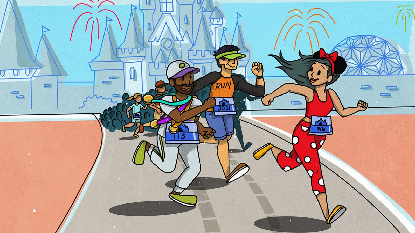 Inside the magical world of Disney super runners | CNN