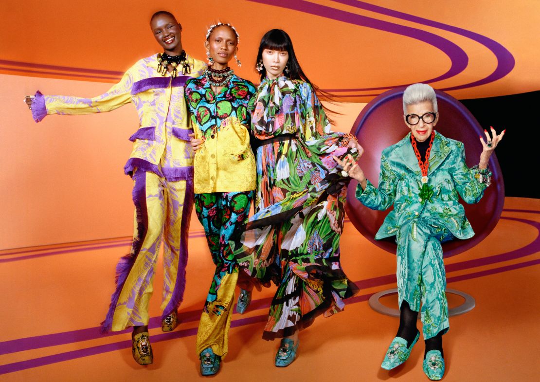 Clashing colors and loud prints will make up the basis of Apfel's collaboration.