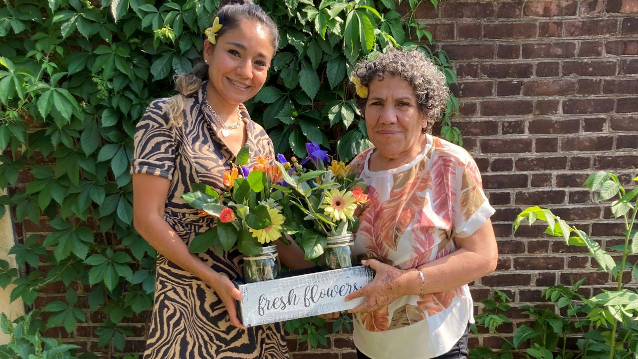 "I'm doing this because I love my mother and I really want to be an important part of her new journey," Sarah Rodriguez, pictured with her mother Sara Gonzalez, said.