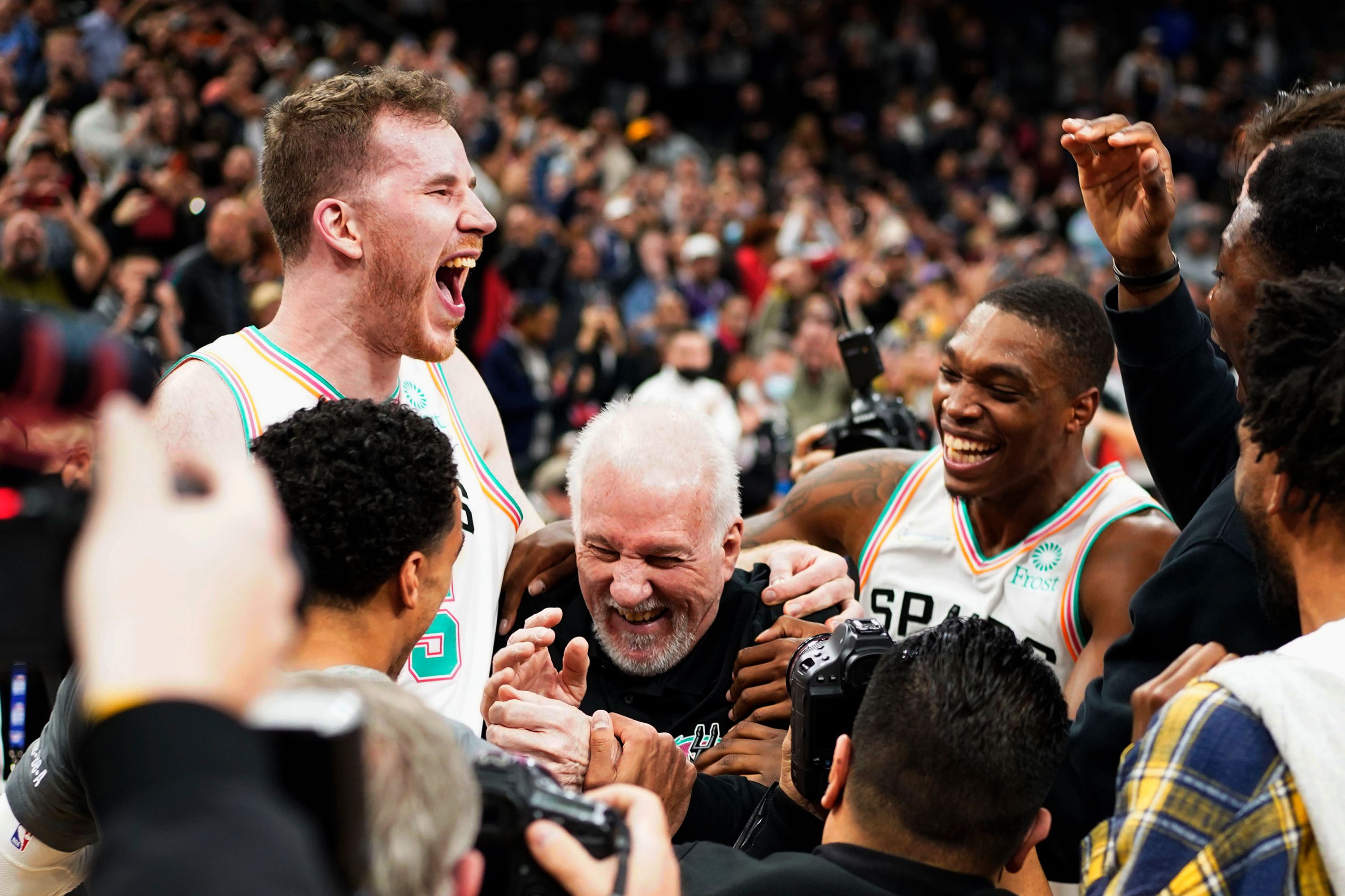 Gregg Popovich stands alone -- now has more regular-season wins than any  head coach in NBA history as Spurs secure comeback win | CNN