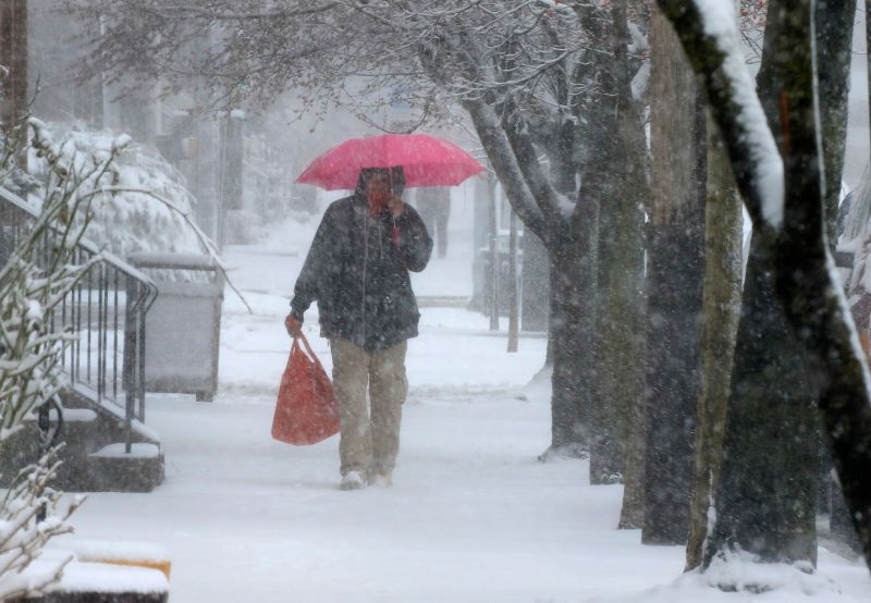 Winter Storm: Cold Blast Brings Heavy Snow To The Northeast And Deep ...