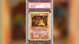 Rare Pokemon Charizard card sells at auction for $300,000