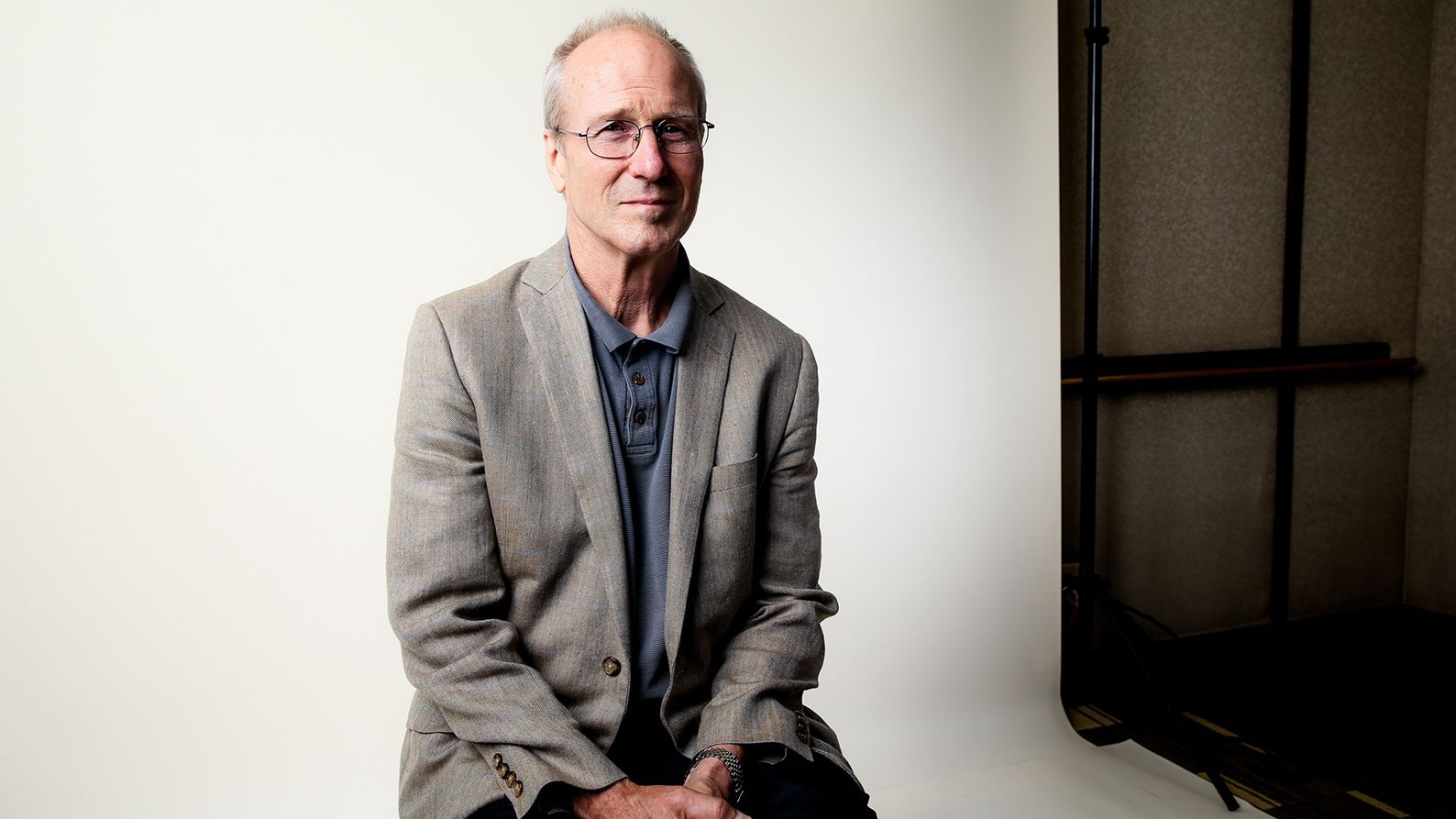 William Hurt poses for a picture during the 2016 Television Critics Association summer press tour.