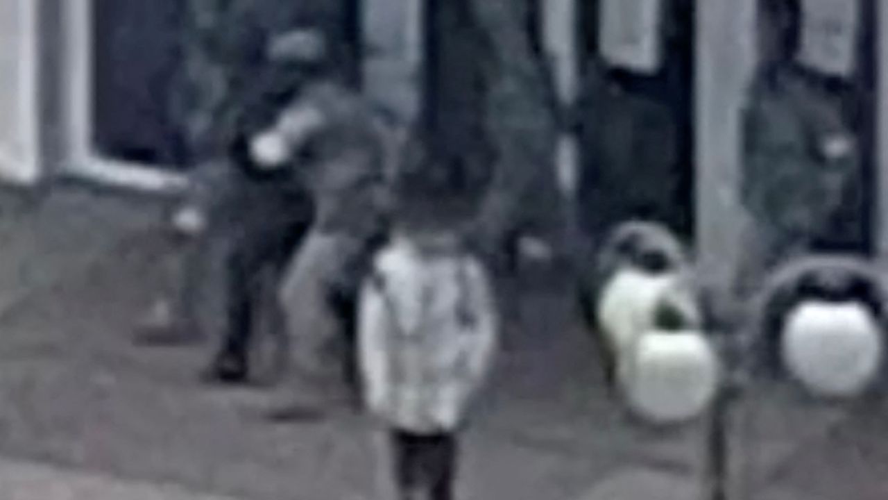 CCTV footage appears to show Russian forces apprehending Ivan Fedorov, mayor of Melitopol, a city in southeastern Ukraine, in a still image from video released on Friday.
