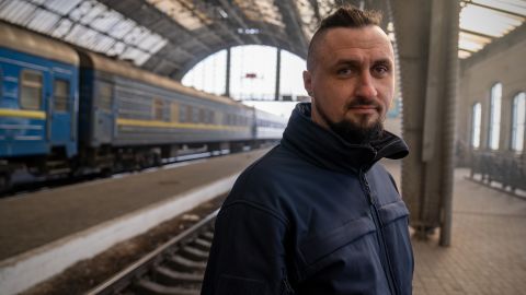 Oleksandr Kamyshin, the CEO of Ukrainian Railways, has not seen his family since the war began.