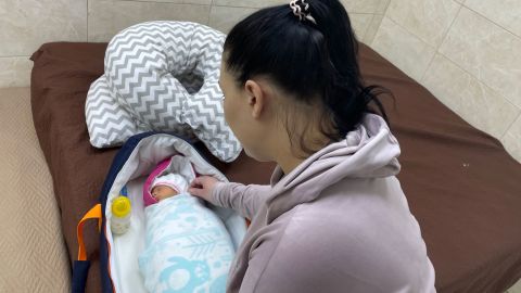 Ukrainian surrogate Victoria gave birth to baby boy a week ago for a couple who live abroad.