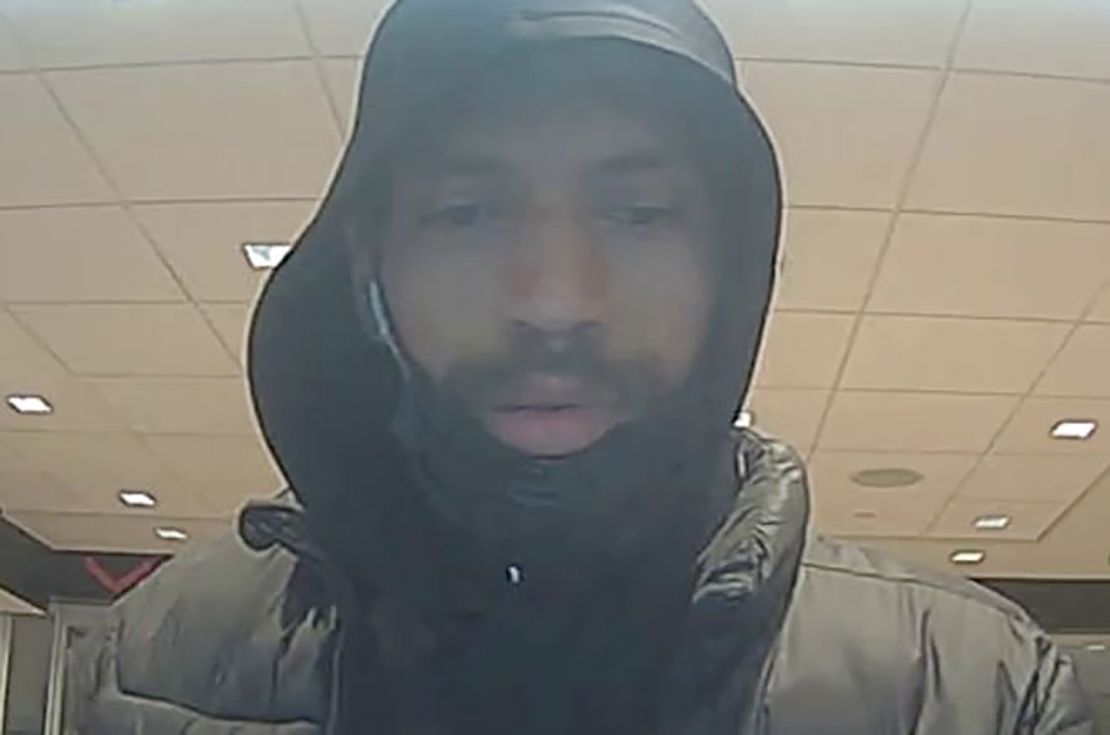 Police released this photo of a man suspected of shooting five homeless men in DC and New York City.