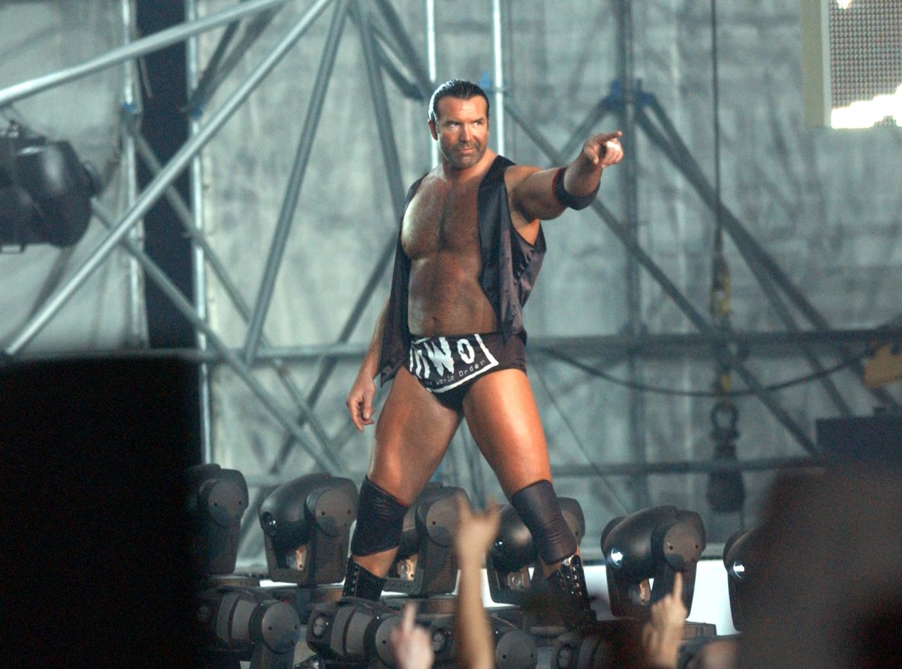 Former pro wrestler Scott Hall, a WWE Hall of Famer who reached stardom as 