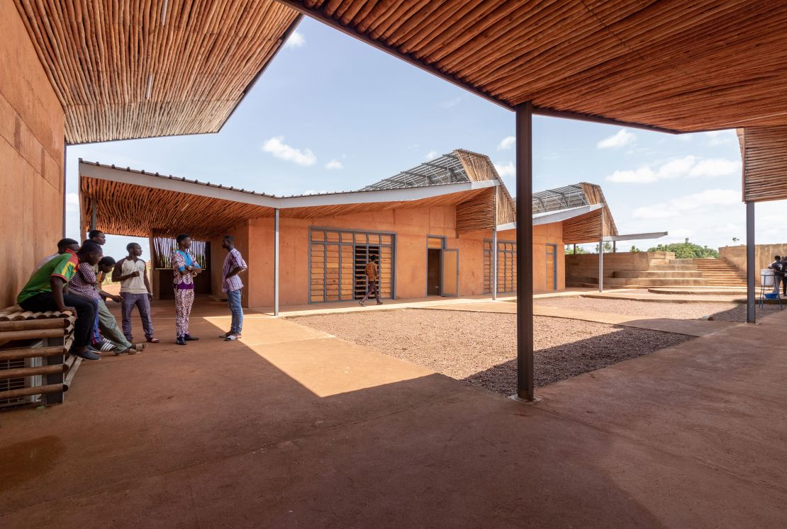 Kéré Architecture's design for the Burkina Institute of Technology (BIT).