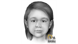 On July 31, 1960, the decomposed body of a small child, dubbed "Little Miss Nobody" was found just outside of Congress, Arizona in Yavapai County and she was never formally identified. This facial reconstruction is an artist's rendering of what the Jane Doe may have looked like.