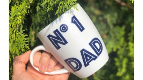 Number 1 Dad Mug