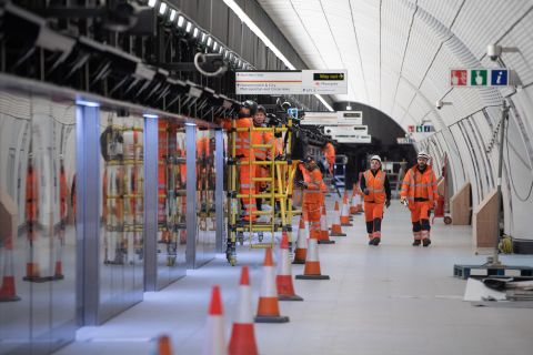 <strong>Smart work: </strong>The Elizabeth Line will slash journey times under the capital.